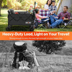 200L Folding Festival Trolley on Wheels 150KG