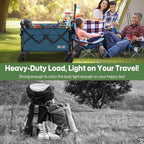 200L Folding Festival Trolley on Wheels 150KG