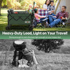 200L Folding Festival Trolley on Wheels 150KG