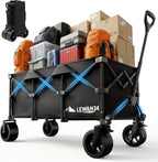 200L Folding Trolley Heavy Duty Collapsible Garden Handcart