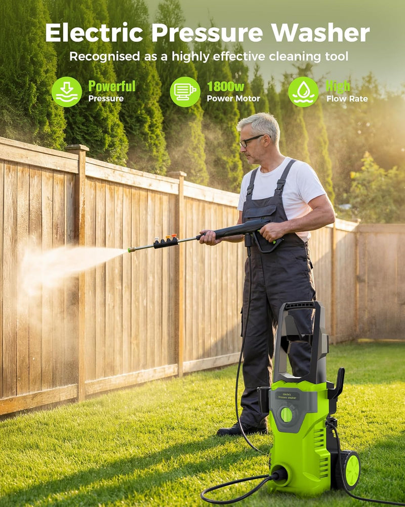 Pressure Washers 160 Bar for Cars Patios Fences
