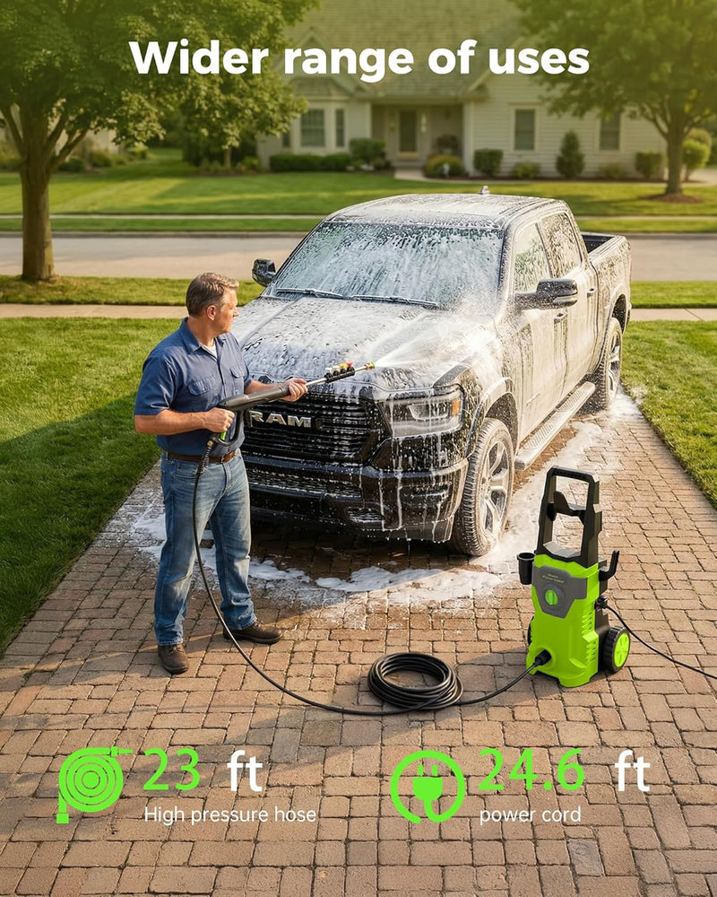 Pressure Washers 160 Bar for Cars Patios Fences