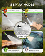 2026new Pressure Washers 160 Bar Foam Cannon 4