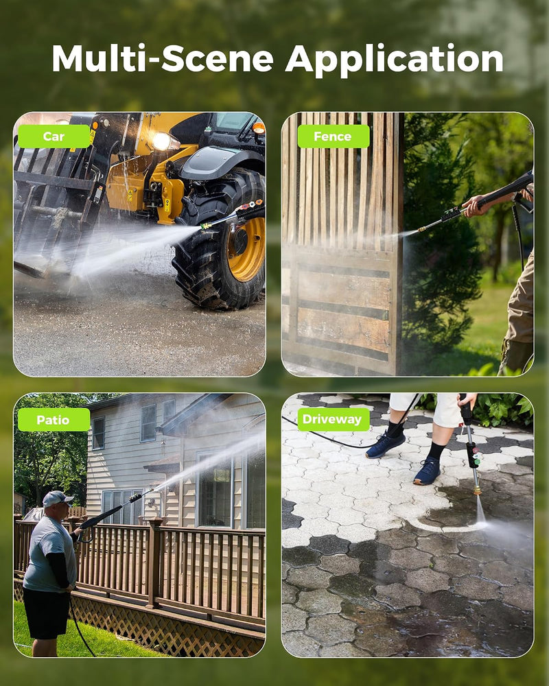 2026new Pressure Washers 160 Bar Foam Cannon 4