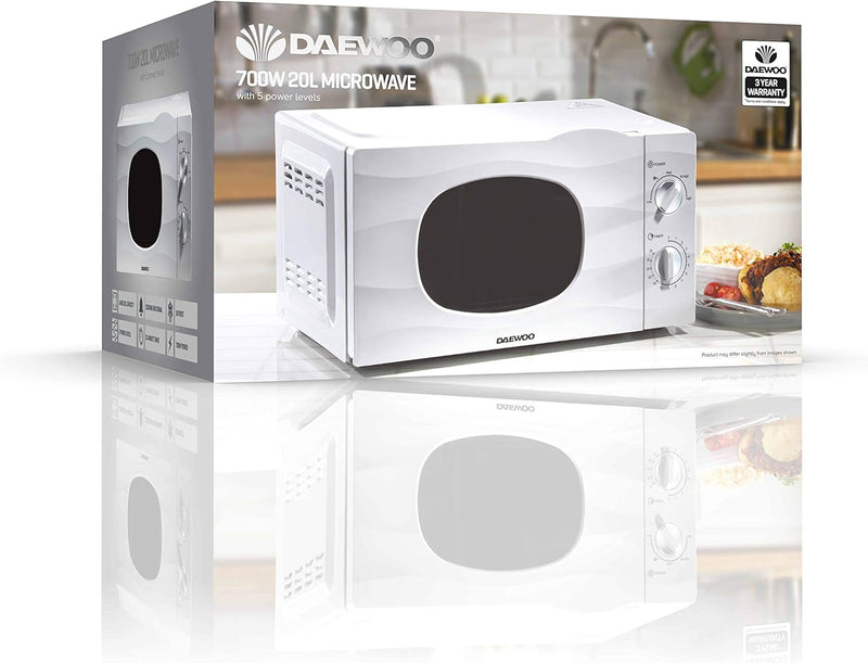 20L 700W Microwave Auto Defrost Function 5 Power