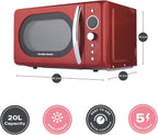 20L 700W Retro Digital LED Display 8 Pre-Set