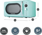 20L 700W Retro Digital LED Display 8 Pre-Set