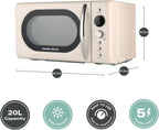 20L 700W Retro Digital LED Display 8 Pre-Set