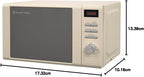 20L 800W Digital Heritage Microwave with 5 Power