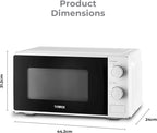 20L 800W Digital Microwave with 11 Power Levels