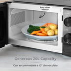 20L 800W Digital Microwave with 11 Power Levels