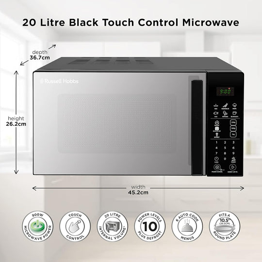 20L 800W Touch Control Digital Solo