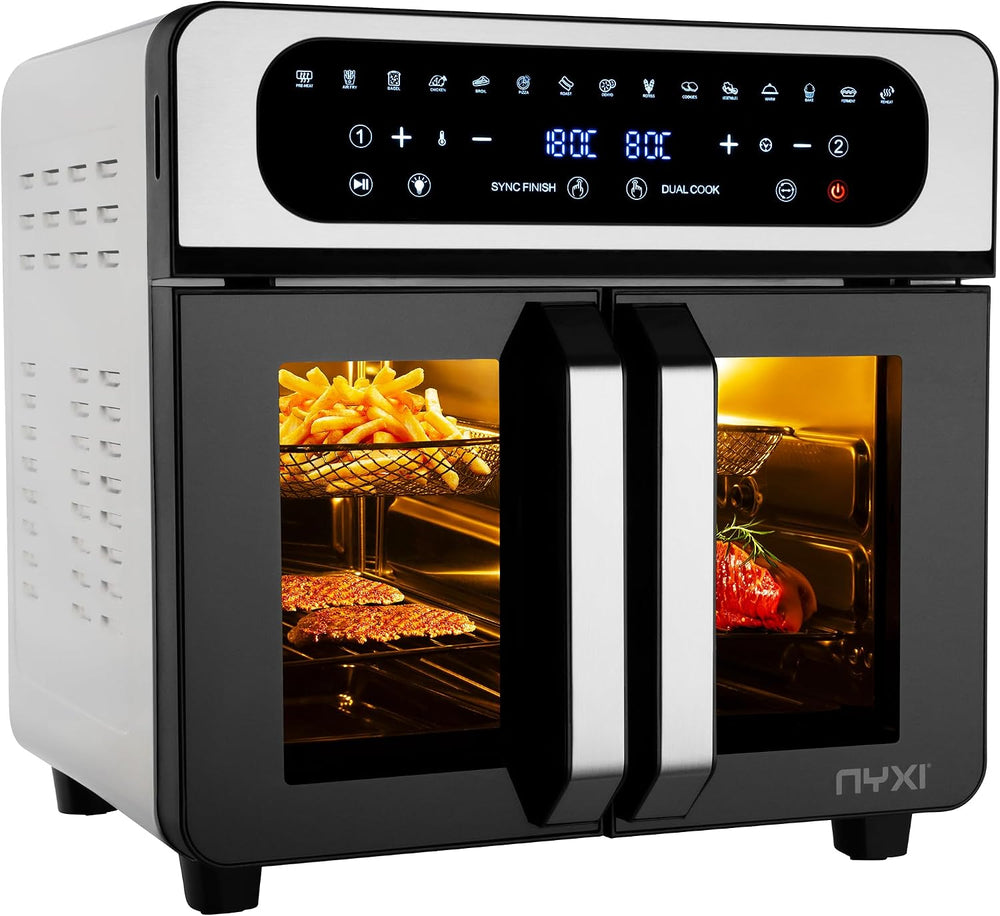 20L Air Fryer Oven with Dual French Glass