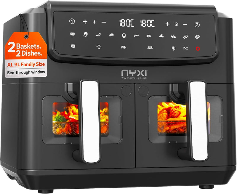 20L Air Fryer Oven with Dual French Glass