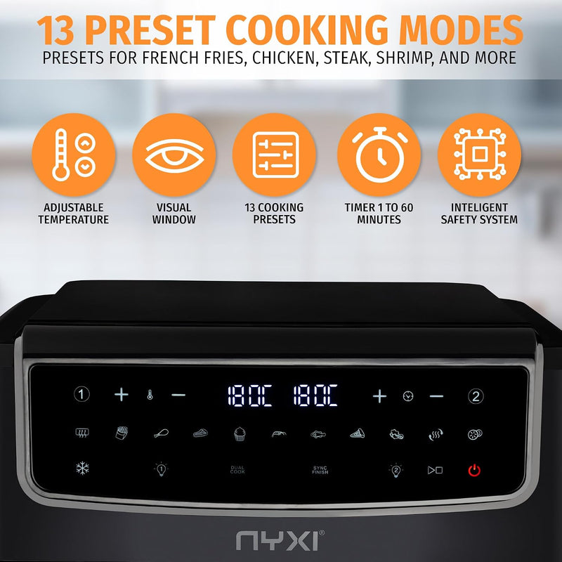20L Air Fryer Oven with Dual French Glass
