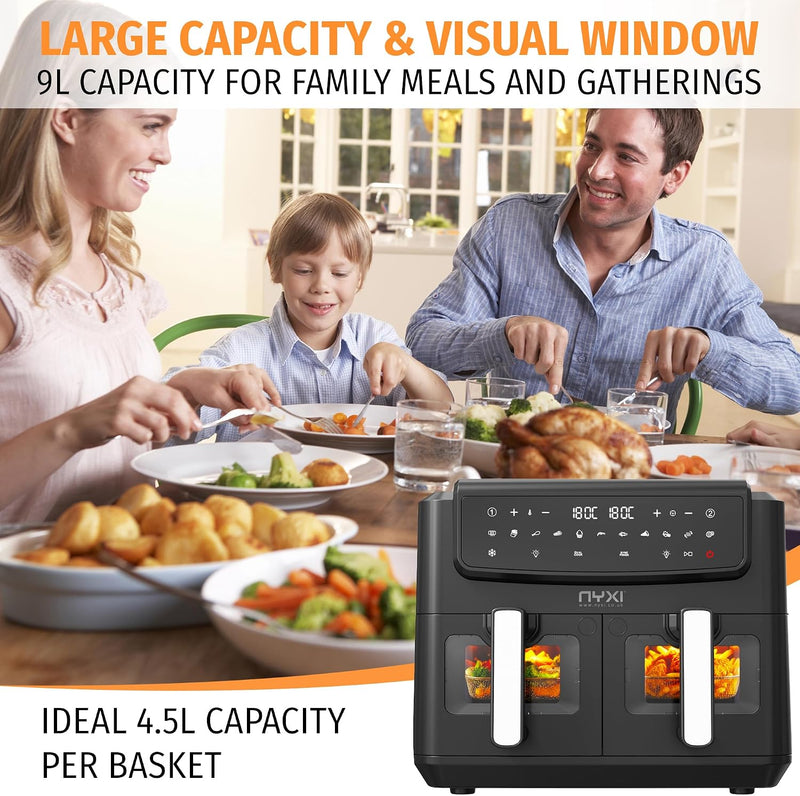 20L Air Fryer Oven with Dual French Glass