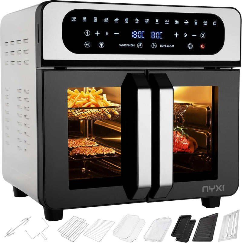 20L Air Fryer Oven with Dual French Glass