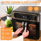 20L Air Fryer Oven with Dual French Glass