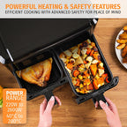 20L Air Fryer Oven with Dual French Glass