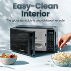20L Countertop Microwave Oven 700W 10 Power Levels