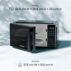 20L Countertop Microwave Oven 700W 10 Power Levels