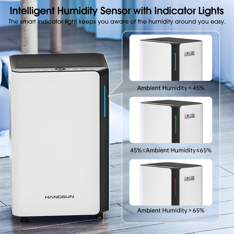 20L Day Dehumidifiers for Home Dehumidifier Drying Clothes