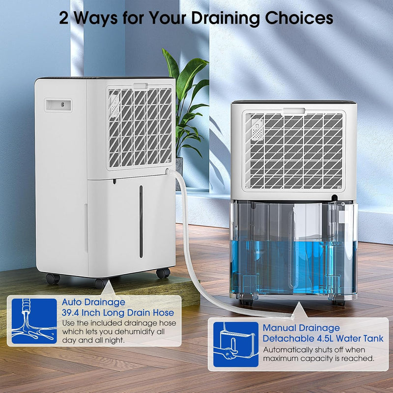 20L Day Dehumidifiers for Home Dehumidifier Drying Clothes
