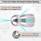 20m High Pressure Washer Drain Pipe Cleaning Hose