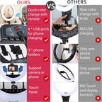 21 Inch LED Ring Light with Tripod Stand