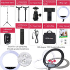 21 Inch LED Ring Light with Tripod Stand