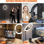 21 Inch LED Ring Light with Tripod Stand