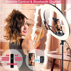 21 Inch LED Ring Light with Tripod Stand