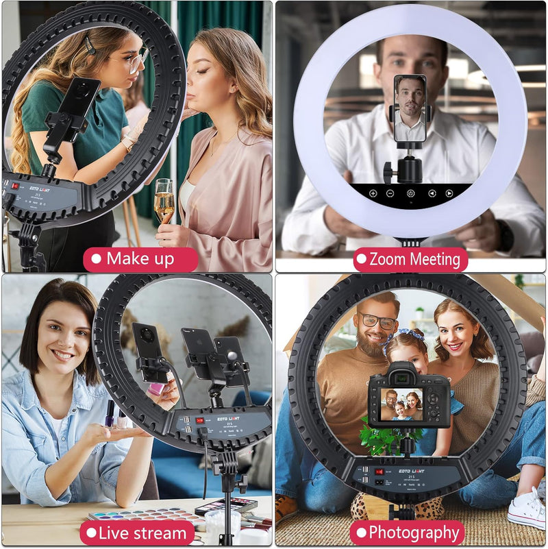 21 Inch LED Ring Light with Tripod Stand