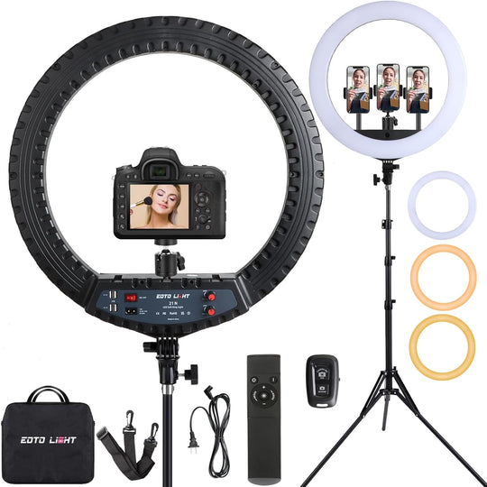 21 Inch LED Ring Light with Tripod Stand