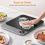 Portable Induction Hob 2100W Smart Single Hot Plate