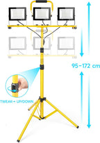 210W Work Light with Stand 20000lm 3 Head