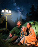 210W Work Light with Stand 20000lm 3 Head