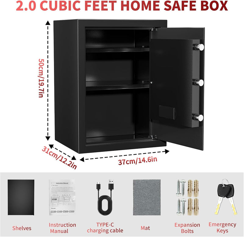 21L Small Home Box Mini Digital Safes