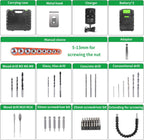 21V Brushless Cordless Combi Drill Set 2x2.0ah Hammer