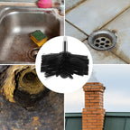 22 Pcs Chimney Cleaning Brush Set Duct Vent