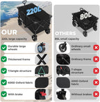 220L Festival Trolley on Wheels Camping