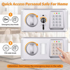 22L Digital Home Safe Box with Code Money