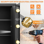 22L Digital Home Safe Box with Code Money