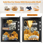 22L Digital Home Safe Box with Code Money