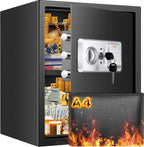 22L Digital Home Safe Box with Code Money