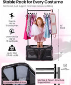 23" Dance Bag with Garment Rack Upgraded Stable