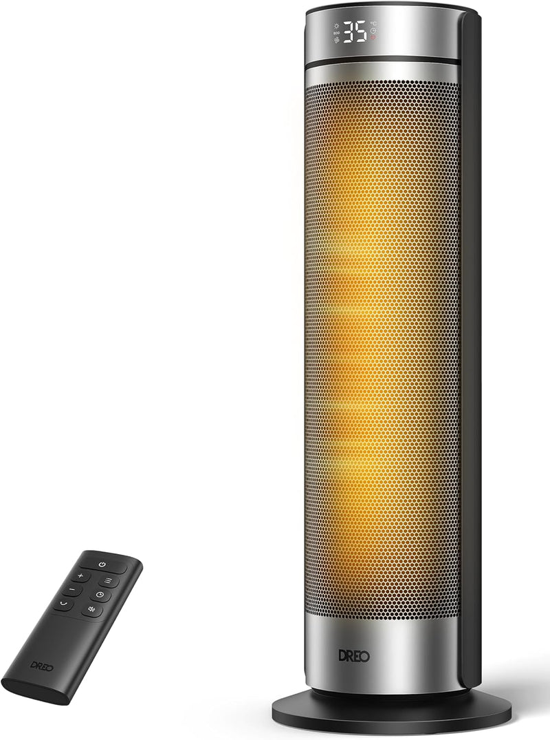 23 Inch Space Heater 2000W Silent Electric Heaters