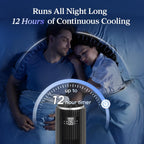 23db Silent Tower Fan Bladeless for Bedroom Energy