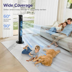 23db Silent Tower Fan Bladeless for Bedroom Energy