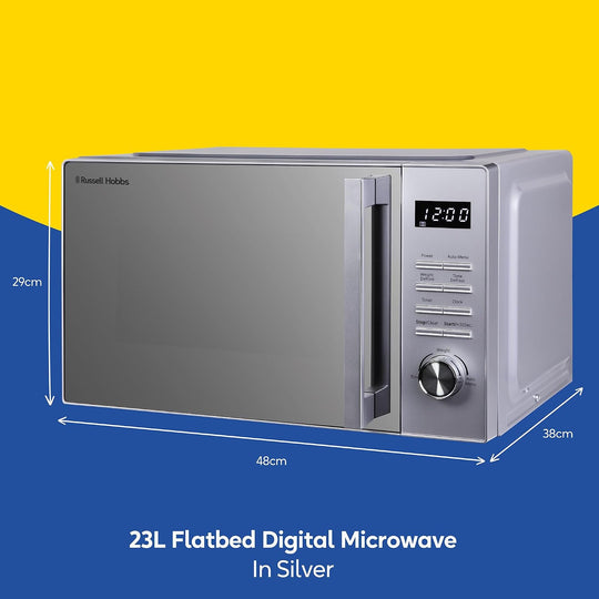 23L Flatbed Digital Microwave with 800W Power